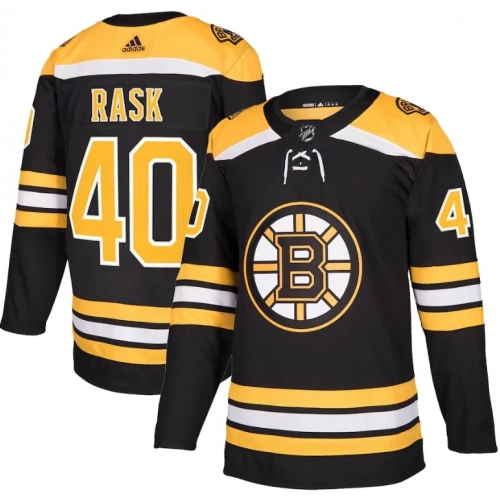 Tuukka Rask #40 Bruins Jersey Authentic Black NHL Gear
