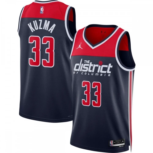 Kyle Kuzma Wizards Jersey 2022-23 Statement Edition