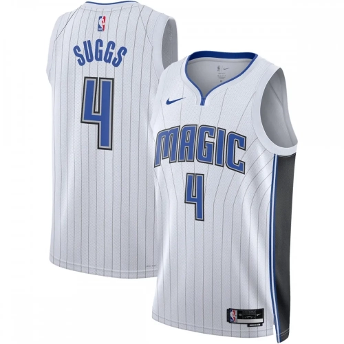 Jalen Suggs Magic Jersey 2022-23 White Association Edition