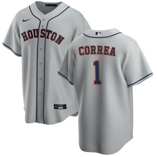Carlos Correa Jersey Houston Astros 2020 Road Gray
