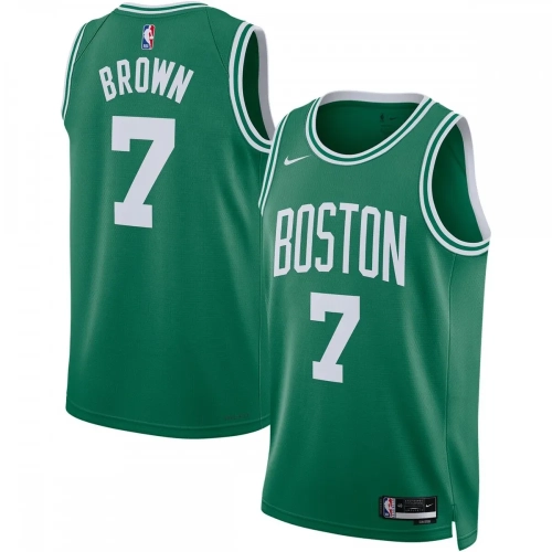 Jaylen Brown Celtics Jersey 2022-23 Icon Edition Kelly Green