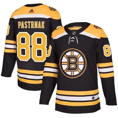 David Pastrnak Bruins Jersey #88 Authentic Adidas Black