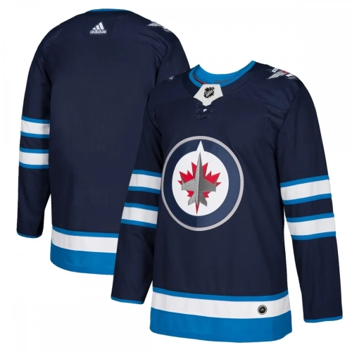 Winnipeg Jets Navy Home Authentic Jersey by adidas