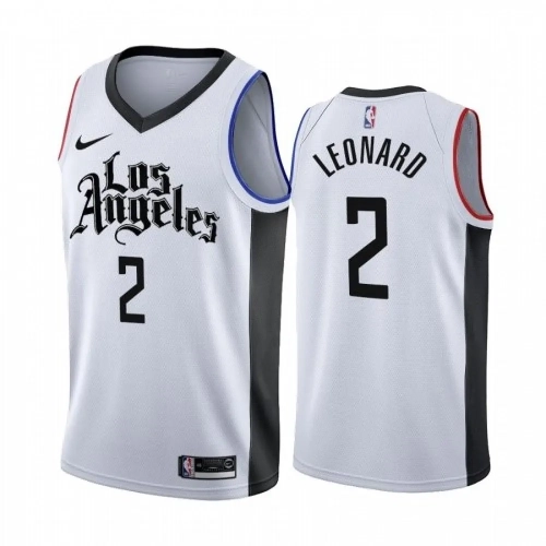 Kawhi Leonard Clippers Jersey 2020-21 City Edition Nike Swingman