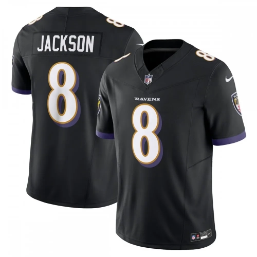 Black Ravens Jersey Lamar Jackson Alternate Nike Limited