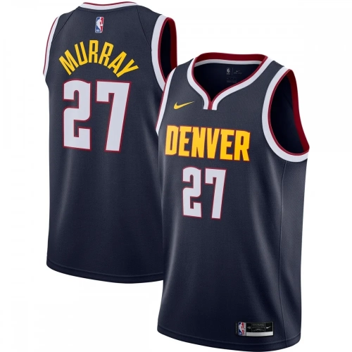 Jamal Murray Nuggets Jersey 2020-21 Icon Edition Navy