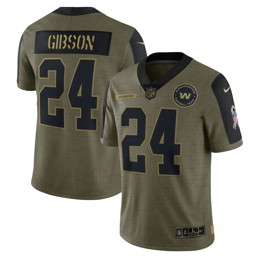 Antonio Gibson Jersey 2021 Salute to Service Nike NFL
