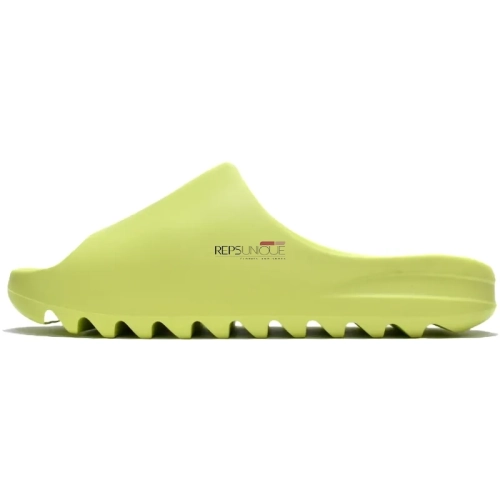 Glow Green Yeezy Slides Authentic Comfort and Style